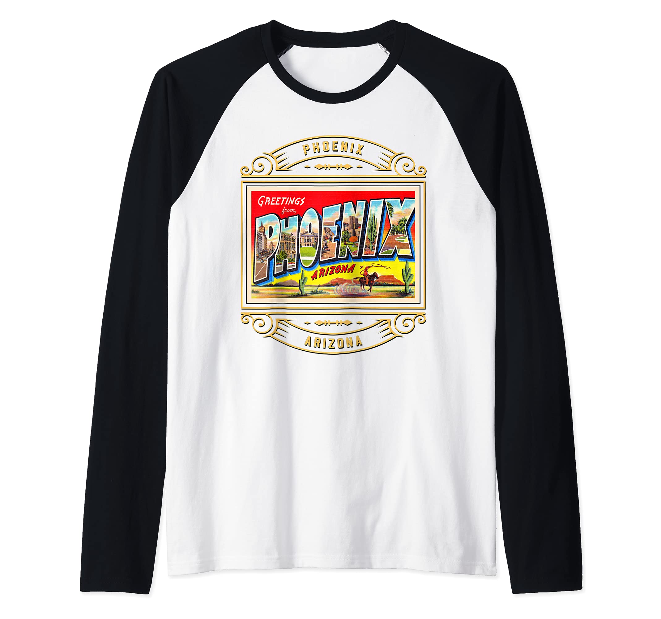 Phoenix Raglan Baseball Tee