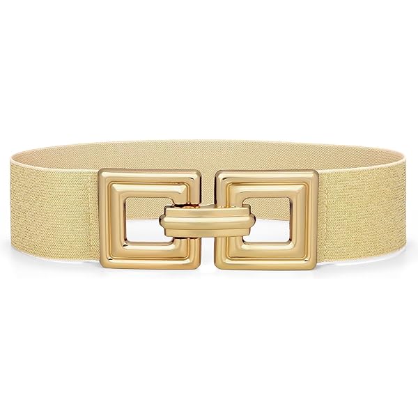 ANNULOYA Plus Size Women Bling Wide Belt for Dress Vintage Rhinestones  Elastic Sparkle Waistband Ladies Cummerbands (Gold, Waist 36-44 Inch) at  Amazon Women's Clothing store