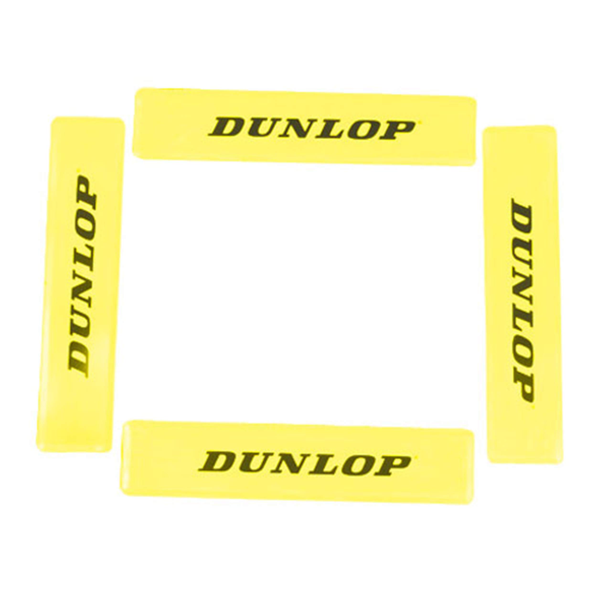 Dunlop Training Throw Down Court Lines 12 Pieces, Yellow