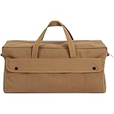 Rothco Canvas Jumbo Mechanic Tool Bag - Heavy-Duty Organization for Gear and Equipment