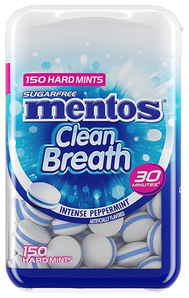 MENTOS PEPPERMINT MINT, 150COUNT
