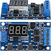 DC 5V-36V Timer Module Cycle Delay Timer Switch Turn On/Off Relay Module with LED Display