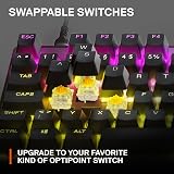 SteelSeries Apex 9 TKL Mechanical Keyboard Optical Switches 2-Point Actuation view 6