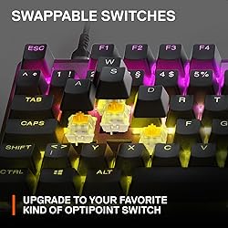 SteelSeries New Apex 9 TKL – HotSwap Optical Mini