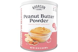 Augason Farms Peanut Butter Powder 2 lbs No. 10 Can