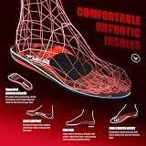 VALSOLE Orthotic Insole Arch Support Red UK 10-29cm Plantar Fasciitis view 3