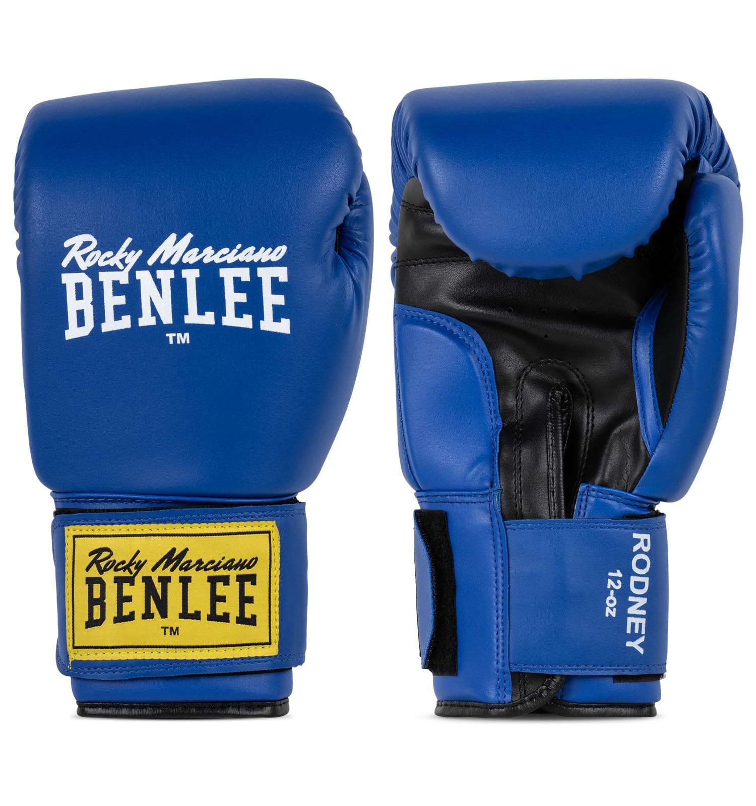 BenLee Rocky Marciano Rodney PVC Boxing Glove, Men, Rodney, Blue/Black, 10