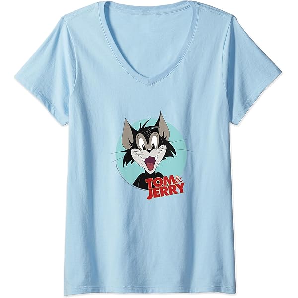 Amazon.com: Tom & Jerry Butch Portrait T-Shirt : Clothing