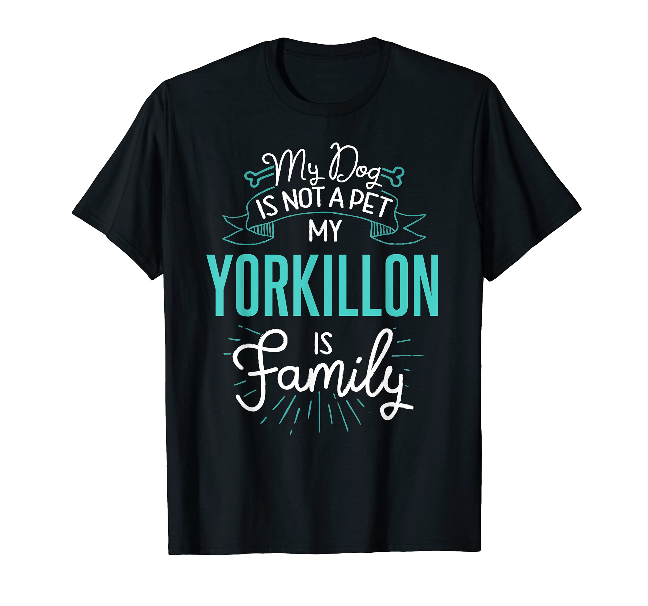 Cute Yorkillon Design Family Dog Giftn T-Shirt