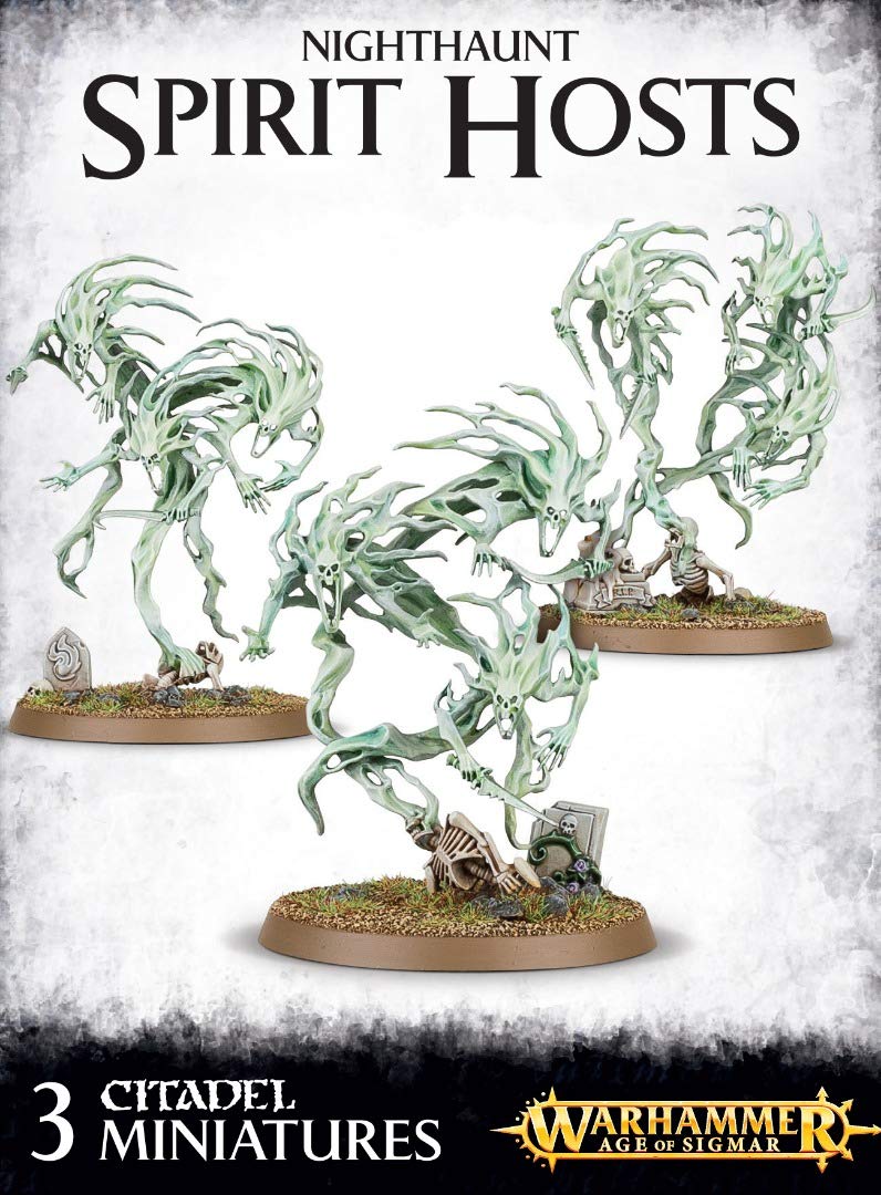Games Workshop 99120207030 Nighthaunt Spirit Hosts Tabletop and Miniature Gaming, Black,Medium