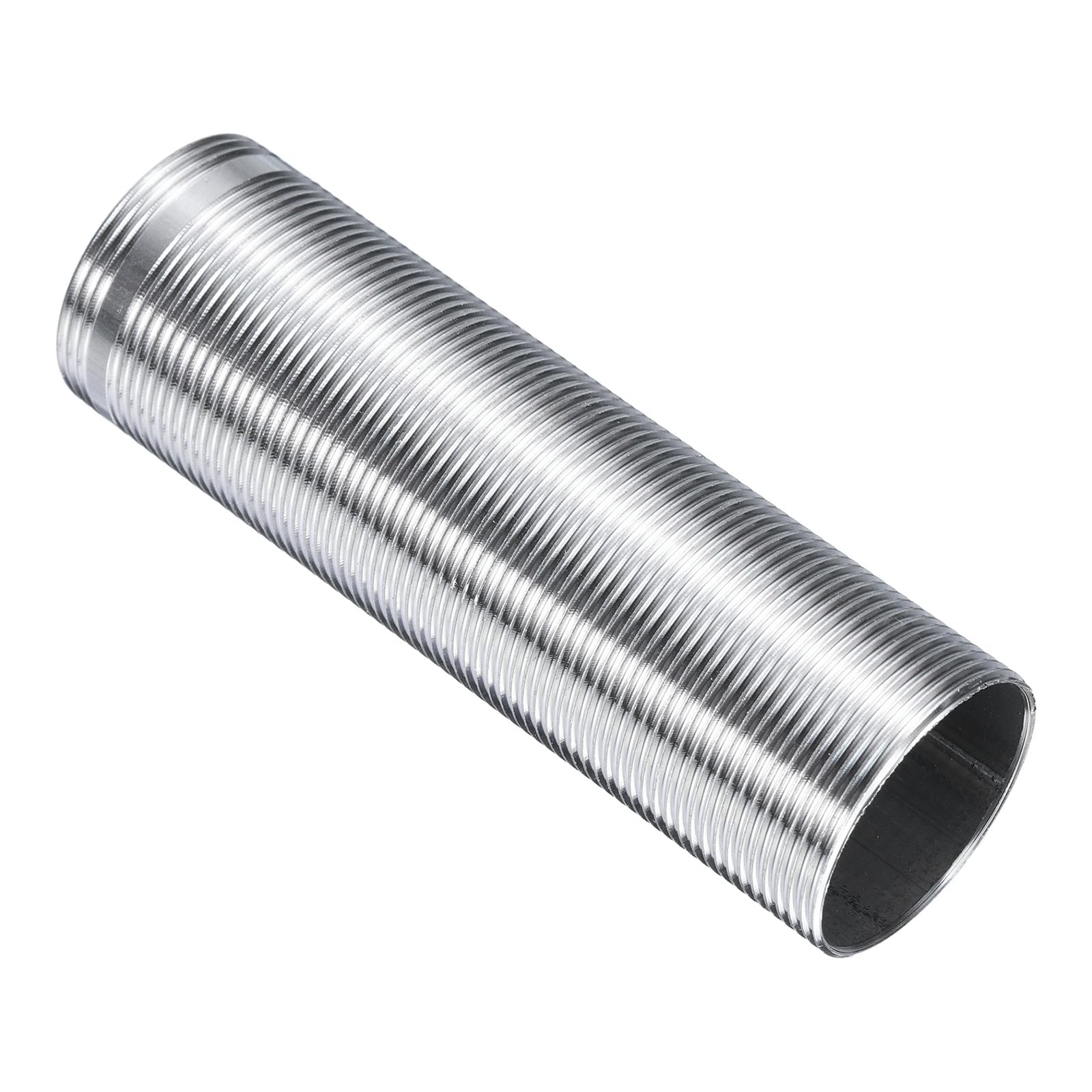 uxcell 4" Faucet Mount Extension Shank Stainless Steel Threaded Pipe Lengthen Mounting Shank Lengthen Fixed High Foot 1PCS