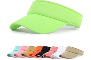 NTLWKR Sun Visor Hat Adjustable Velcro Outdoor Sports Cap for Men Women Adults