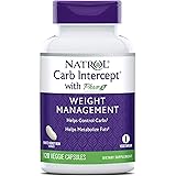 Natrol Carb Intercept with Phase 2 Carb Controller Capsules, White Kidney Bean Extract, Helps Control Carbs, Helps Metabolize