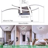 TYCOLIT LED Ceiling Light 24W 2400 Lumen 6500K Curved 4 LED Boards view 2