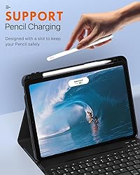 MoKo for New iPad Air 11 Inch Case with Keyboard M2