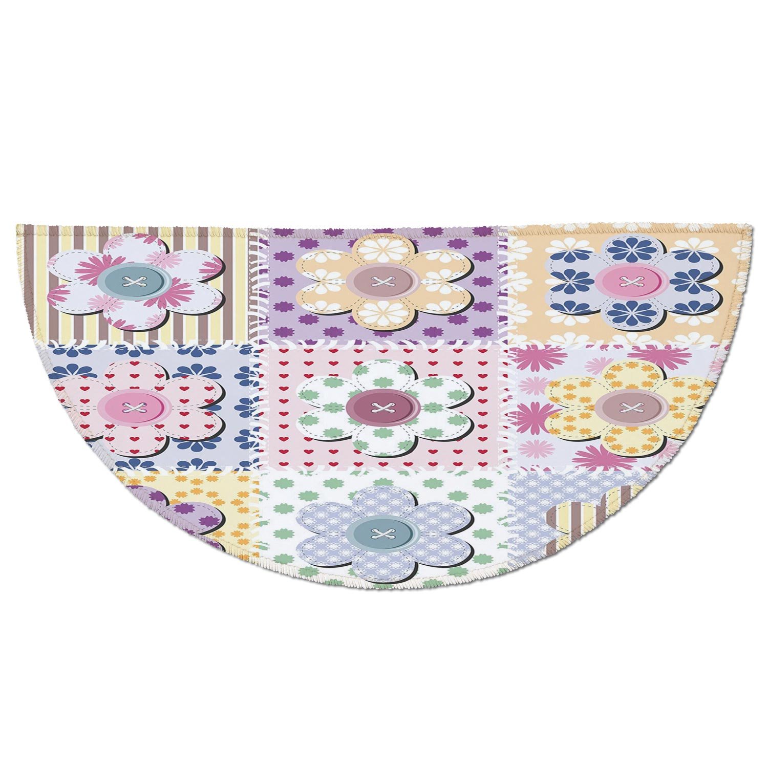 1960s Cabin Crafts Rug