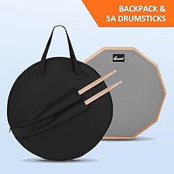 Sovvid 12 Inches Drum Pad and 5A Drum