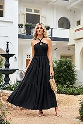 Casual Summer Dresses for Women 2024 Halter