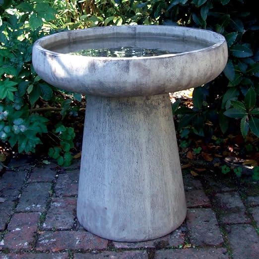 Garden Birdbath Feeder Modern Stone Bird Bath Amazon.co.uk Garden