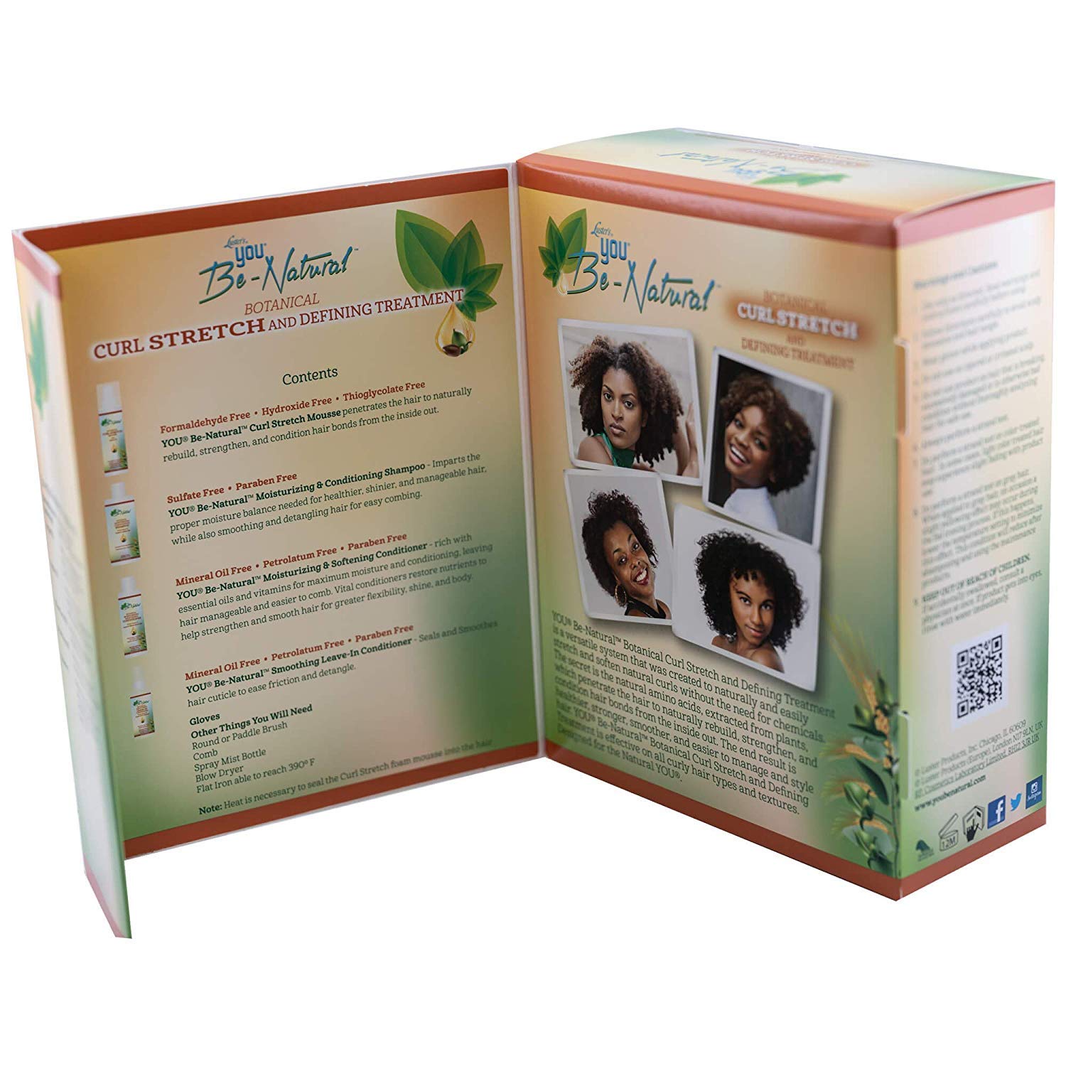 Amazon Com You Be Natural Curl Stretch Defining Treatment 1
