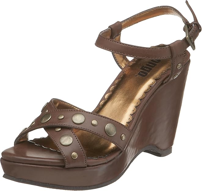 bongo chocolate brown platforms