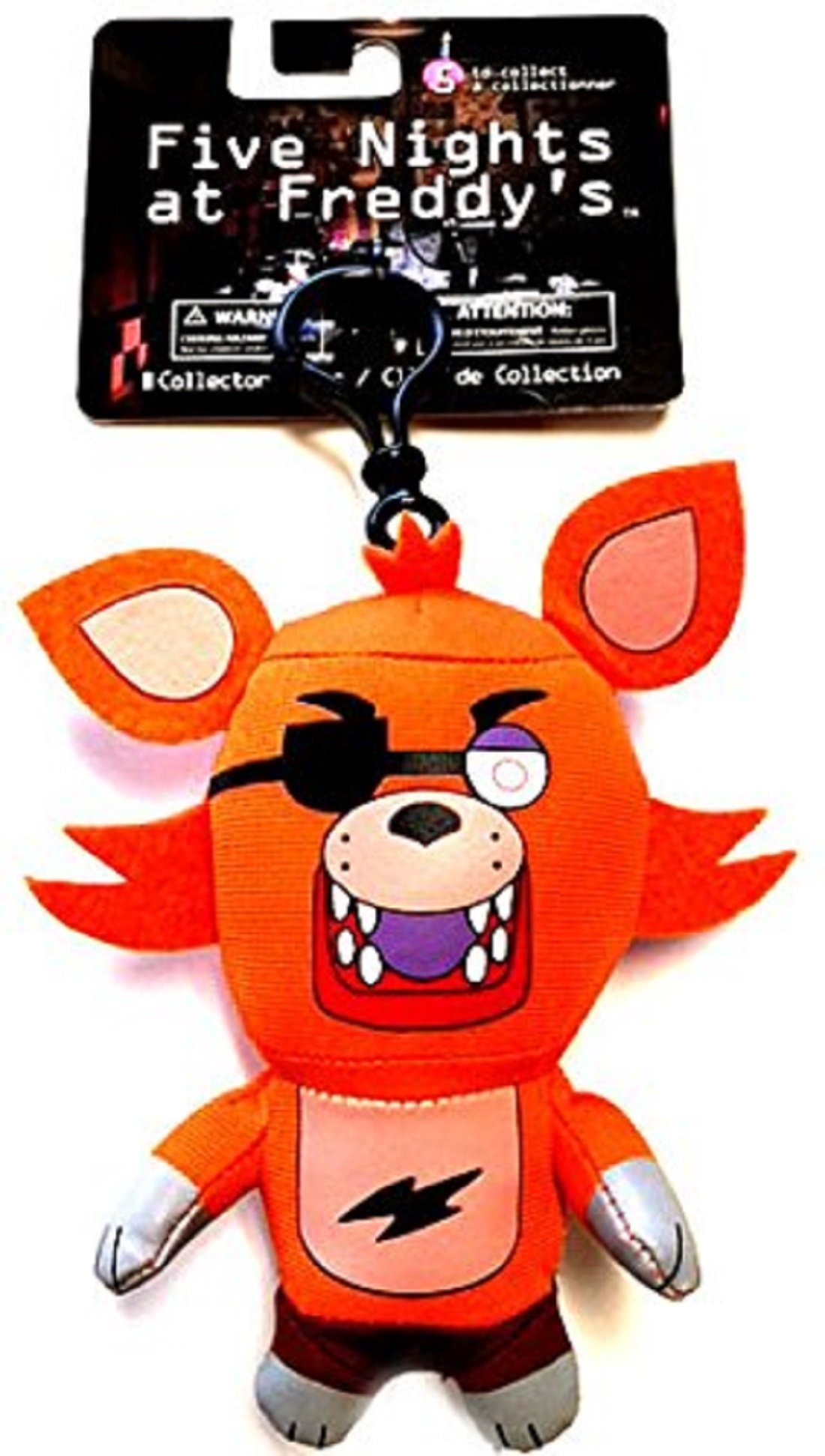 Fnaf Officially Licensed Five Nights At Freddy S 5 Foxy Plush Toy Clip Buy Online In Angola At Angola Desertcart Com Productid