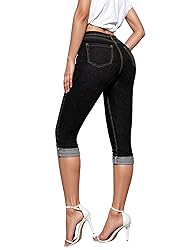 Hybrid & Company Women's Stretchy Slim Fit Denim