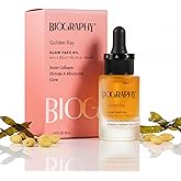 Face Oil Glow Beauty Treatment, 13ml. Anti-Aging Jojoba, Collagen Boosting Vitamin E, Hydrating Rosehip. All Skin Types. Organic Vegan Facial Oil for Women Rejuvinating Skincare & Face Moisturizer