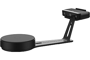 SHINING 3D Newest EinScan SE Desktop 3D Scanner - Dual-Mode Fixed and Auto Scan 0.1 mm Accuracy, 3D Camera Scanner, Object Scanner, Portable 3D Scanner, Speed Scanner, 3D Scanning Markers, 3D Model Scanner