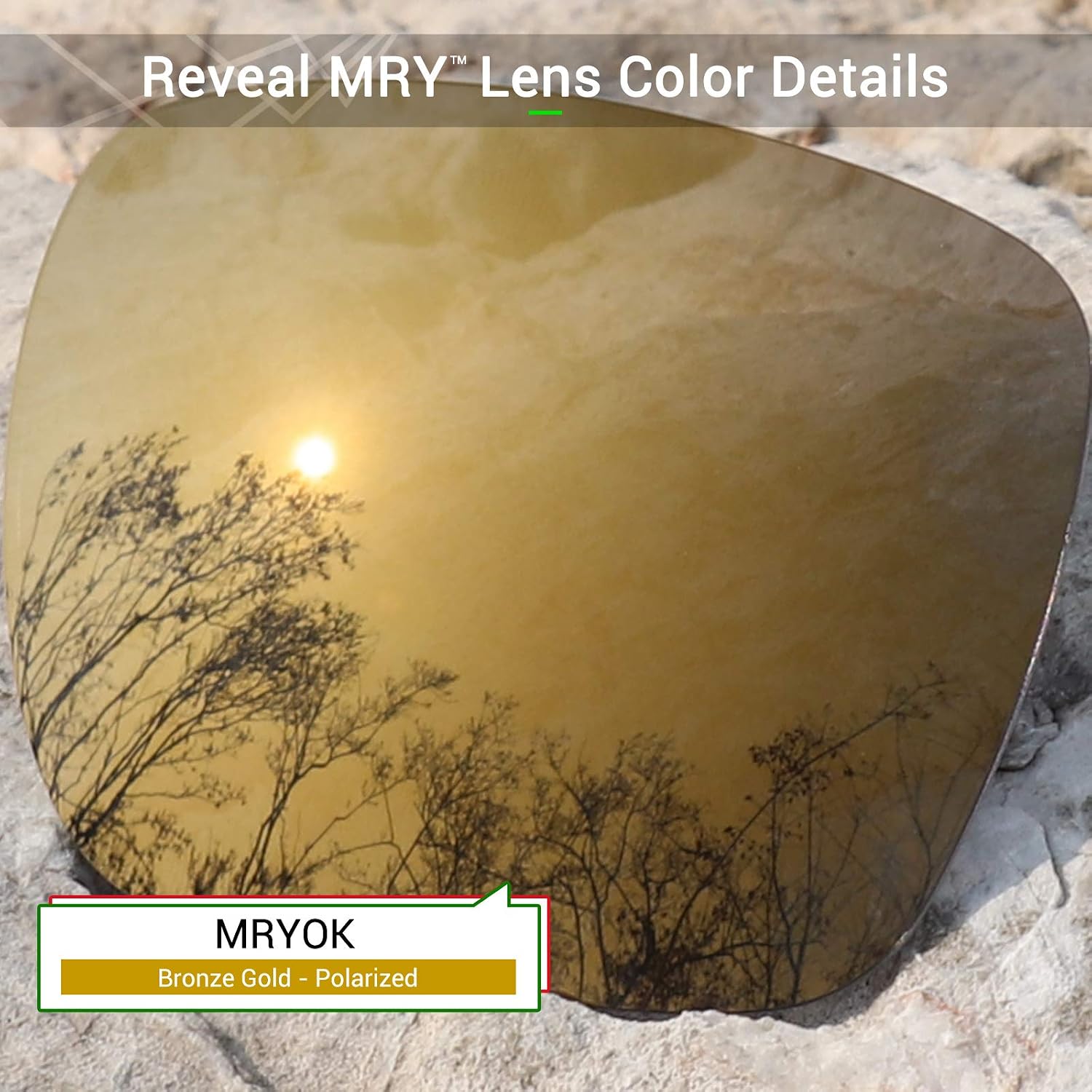 Mryok Polarized Replacement Lenses for Oakley Turbine OO9263-65mm - Bronze Gold, Polarized - Bronze Gold - Image 4