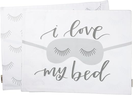 Amazon Com I Love My Bed Pillow Case Home Kitchen