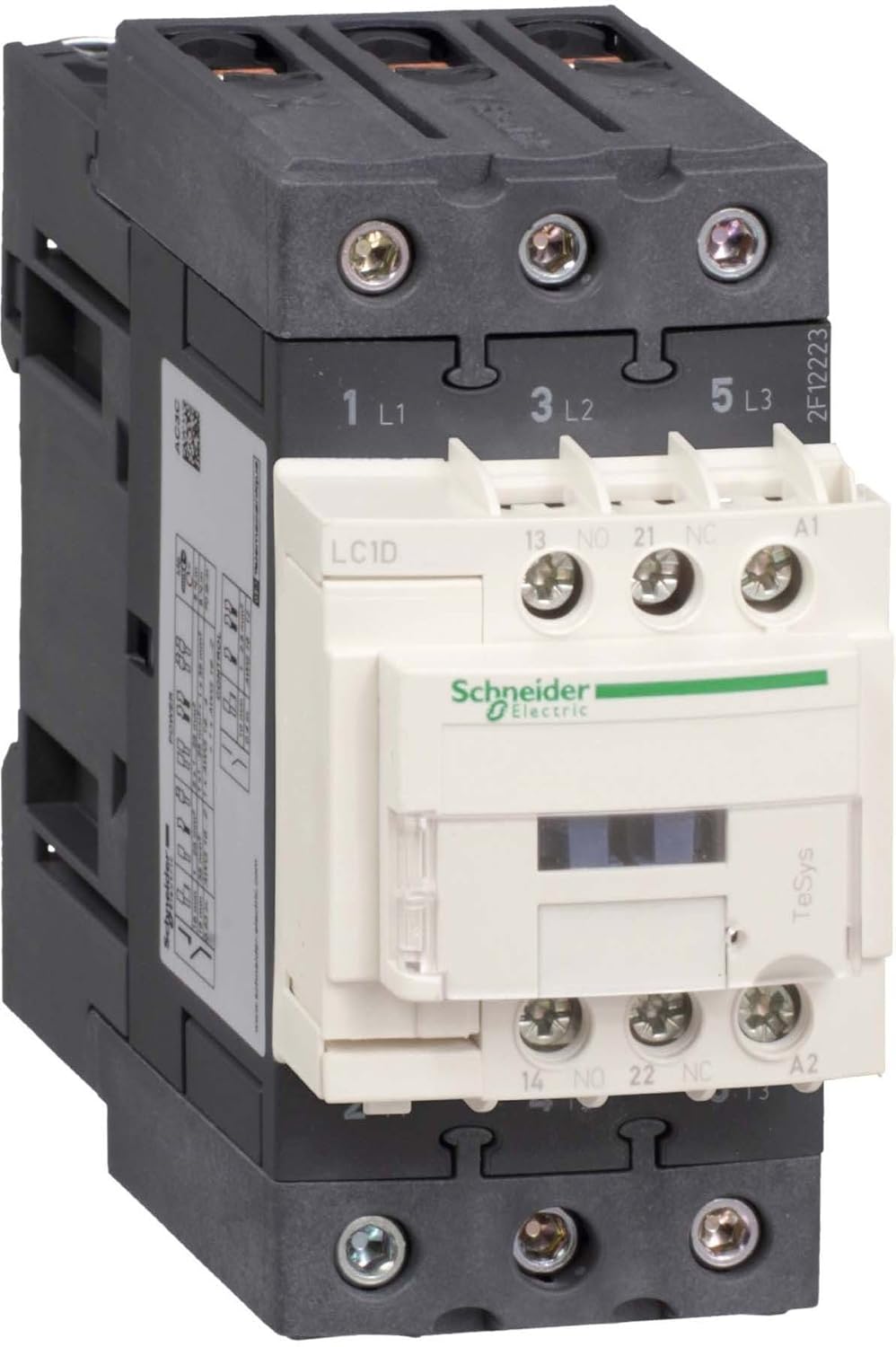 Schneider Electric LC1D50AFD Contactor 50A 110V, Tesys D Contactor - 3P ...