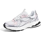 LUCKY STEP Women's Platform Chunky Fashion Sneakers Mesh Casual Running Tennis Workout Sport Work Trendy Athletic Walking Shoes