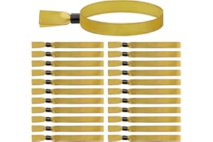 150 Pack Red Cloth Event Wristbands, Party Wrist Bands for Events Disposable, Cloth Event Bracelets for Party Music, Festival