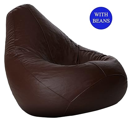 Style Crome XXXL Bean Bag with Beans (Brown)