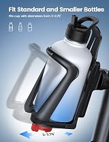 Lamicall Adjustable Bike Water Bottle Holder 48-71 mm Clamp view 2
