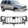 CarPartsDepot Grille Support Grill Bracket Compatible with Jeep Liberty 2005-2007 CH1223101 55156755AF Grille Reinforcement