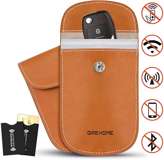 2 X Car Key Signal Blocker Cases, RFID Signal Blocking Amazon.co.uk