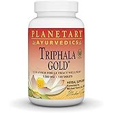 Planetary Herbals Triphala Gold 1000mg Extra Strength Ayurvedic - 120 Tablets
