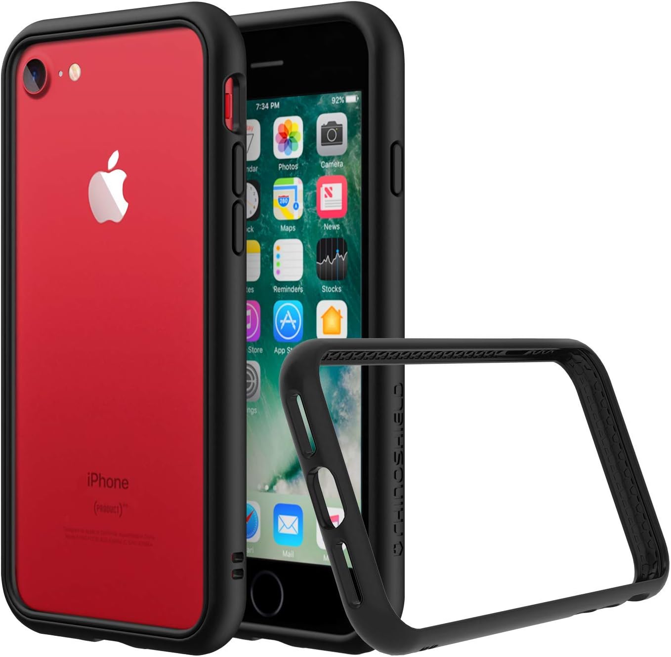 RhinoShield Bumper FOR iPhone 7/8 [CrashGuard NX] Shock Absorbent