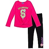 Disney Zombies Seabrook High Long Sleeve Graphic T-Shirt & Leggings Set