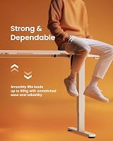ErGear Electric Standing Desk 140x70cm Sit Stand 4 Memory Presets 80kg view 5