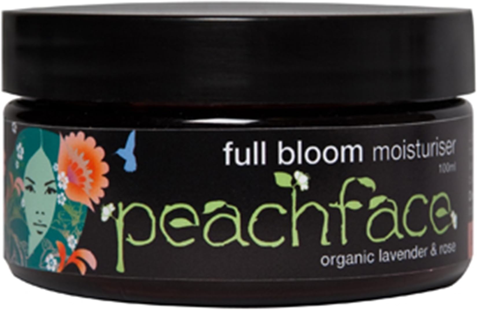 Peachface Full Bloom Moisturizer with Organic Lavender and Rose, 100 Gram