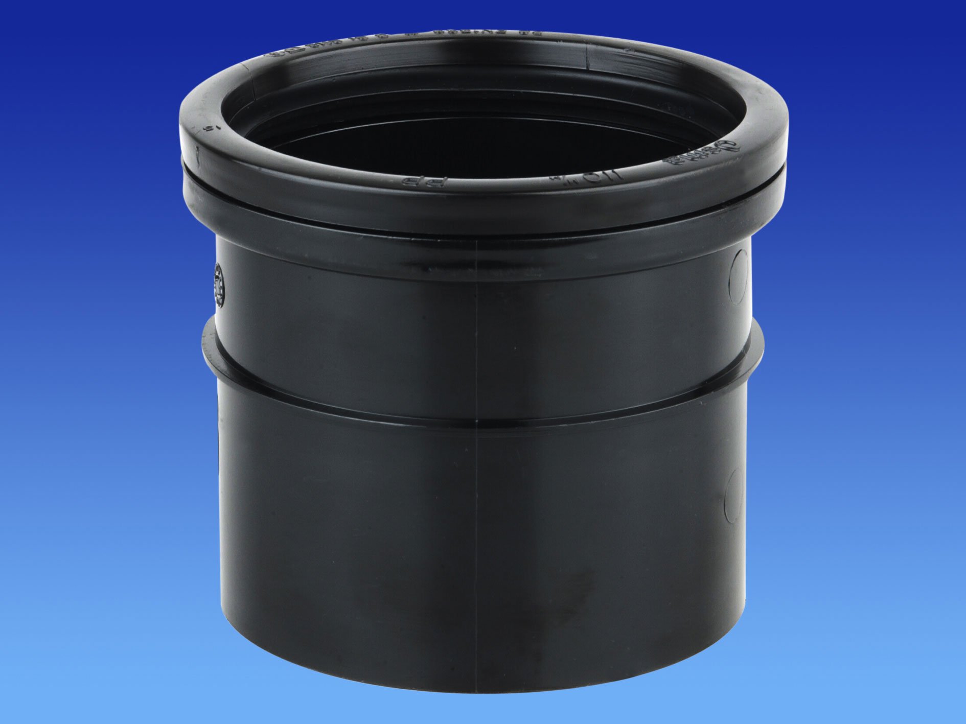 Wavin OSMA Ring Seal OSMASOIL 3S124 BLACK S/SW SINGLE SOCKET SOLVENT/PUSH FIT