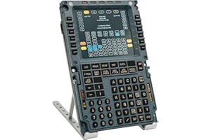 COCKPITMASTER Flight Simulator Mode Control Panel CS 737X CDU, Delicate and Durable Flight Multi Panel, Flight Simulator Cock