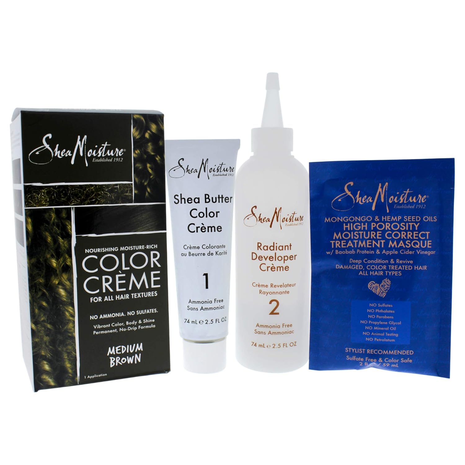 Shea Moisture Nourishing Moisture Rich Hair Colour System Medium