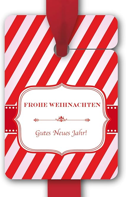 Regali Di Natale Testo.8 Regali Di Natale Regalo Kaertchen A Natale In Bastoncini Di Zucchero Look Buon Natale Buon Anno Nuovo Amazon It Cancelleria E Prodotti Per Ufficio