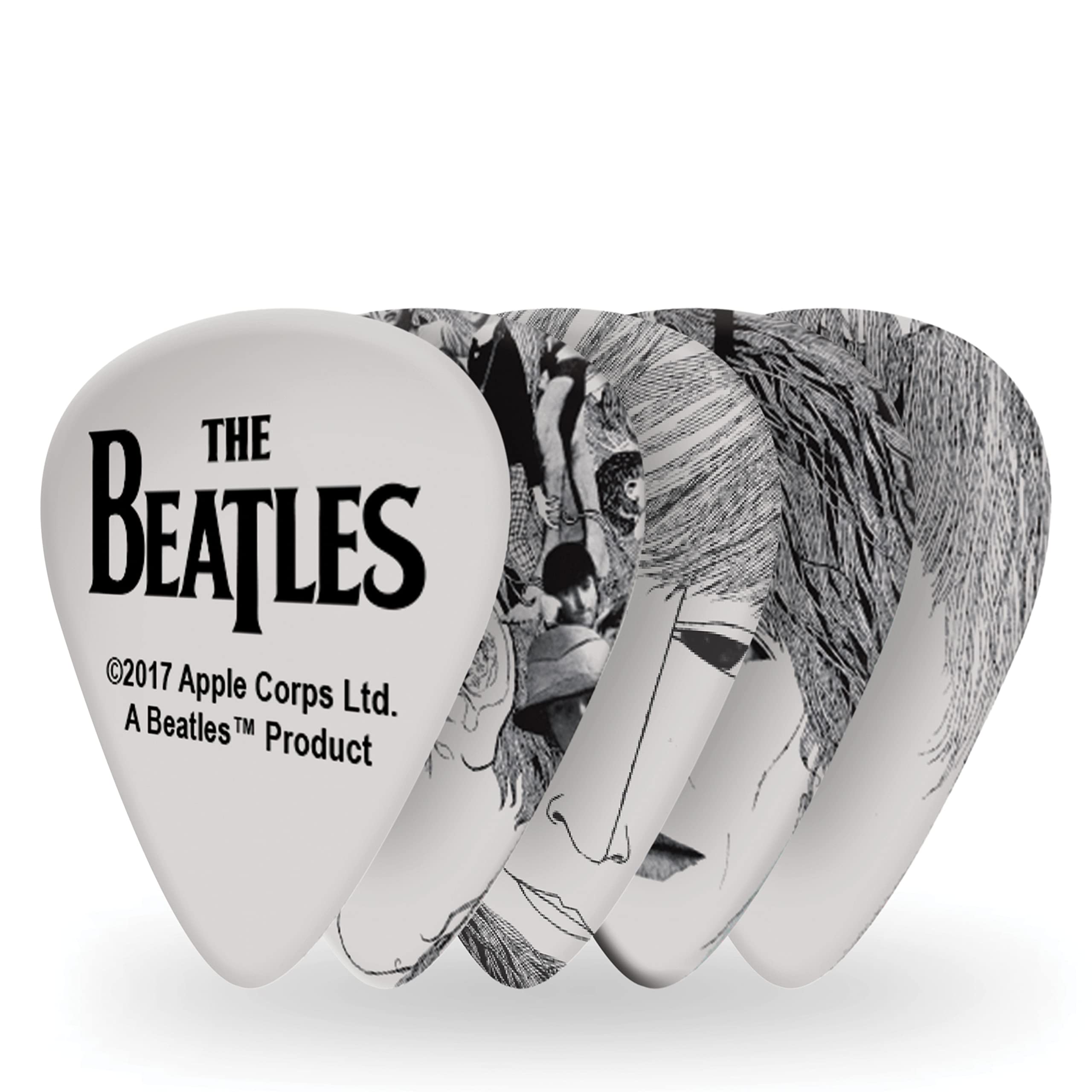 D'Addario Beatles Guitar Picks - The Beatles Collectable Guitar Picks - Revolver - Light