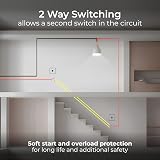 BG Electrical Intelligent Single Wall Dimmer Switch 2 Way Polished Chrome 200W view 8