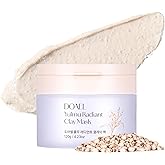 DOAEL Yulmu Radiant Clay Mask 120g 4.23 oz Coix (Job’s Tears) Seed Grain, Removes Blackhead and Whitehead, Pore Care, Dry Skin & Sensitive Skin, Korean Skincare, Vegan Certified,